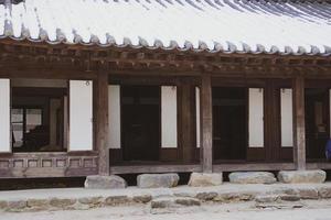 vecchia casa a yeongwol cheongnyeongpo, gangwon-do, corea foto