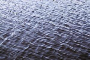 superficie dell'acqua, primo piano foto