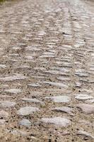 una vecchia strada di campagna foto