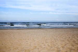 il mar baltico è freddo d'estate foto