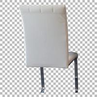 sedia semplice minimalista isolata con trasparenza foto