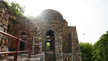 delhi hauz khas vista generale complessa della tomba di Firoz Shah, foto