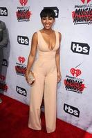 los angeles, 3 aprile - meagan good at the iheart radio music awards 2016 arrivi al forum il 3 aprile 2016 a inglewood, ca foto