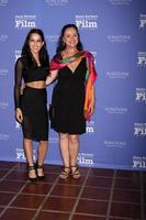 santa barbara, 5 febbraio - paola baldion, firenze jaugey al festival internazionale del cinema di santa barbara, premio riviera americana in un teatro di arlington il 5 febbraio 2015 a santa barbara, ca foto