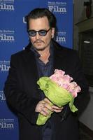 santa barbara, 4 febbraio - johnny depp al 31° festival cinematografico internazionale di santa barbara, premio maitlin modern master al teatro di arlington il 4 febbraio 2016 a santa barbara, ca foto