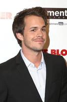 Los Angeles, 3 ottobre - Johnny Simmons alla premiere del tardo bloomer al teatro ipic il 3 ottobre 2016 a Westwood, ca foto