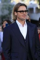 los angeles, 19 settembre - Brad Pitt arriva alla prima mondiale di Moneyball al Paramount Theatre of the Arts il 19 settembre 2011 a Oakland, ca foto