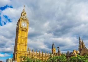 hdr camere del parlamento a londra foto