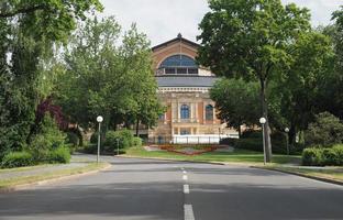 teatro del festival festspielhaus a bayreuth foto