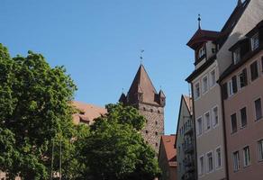 castello di nuernberger burg a norimberga foto