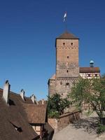 castello di nuernberger burg a norimberga foto