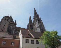 cattedrale di san pietro a regensburg foto