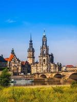 hdr hofkirche a dresda foto