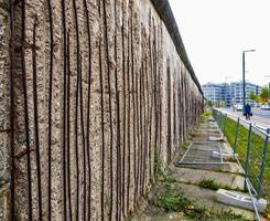 hdr rovine del muro di berlino foto