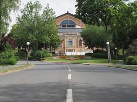 teatro del festival festspielhaus a bayreuth foto