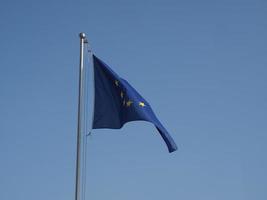 bandiera dell'unione europea foto
