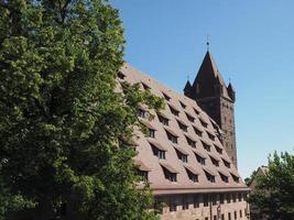 castello di nuernberger burg a norimberga foto