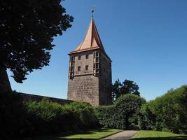 castello di nuernberger burg a norimberga foto