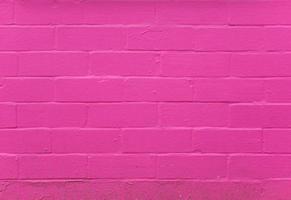 sfondo muro di mattoni rosa in stile industriale foto