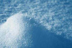 sfondo. paesaggio invernale. la consistenza della neve foto