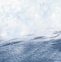 sfondo di neve. paesaggio invernale foto