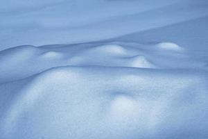 sfondo. paesaggio invernale. la consistenza della neve foto