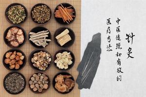 Medicina tradizionale cinese foto