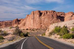 autostrada del deserto foto