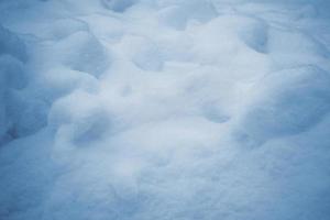 sfondo. paesaggio invernale. la consistenza della neve foto