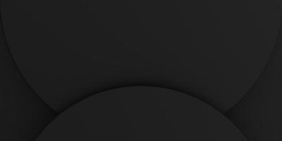 sfondo astratto a forma di cerchio nero scuro ad alta risoluzione. design moderno e minimalista per presentazioni aziendali. rendering 3D. foto
