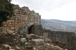 4 gennaio 2022 . la fortezza di nimrod è una fortezza medievale situata nella parte settentrionale delle alture del Golan nel nord di Israele. foto