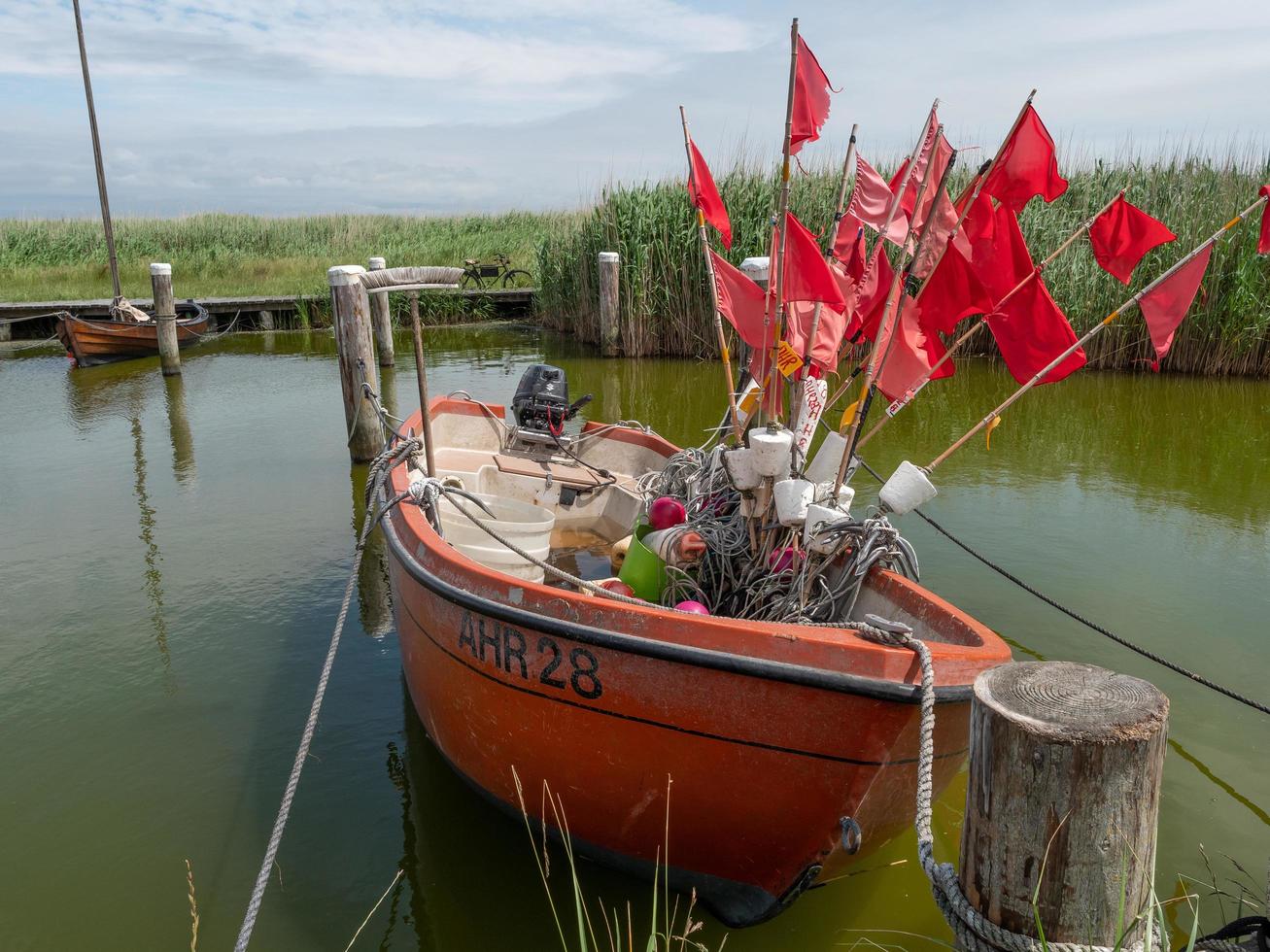 ahrenshoop no mar báltico na alemanha foto