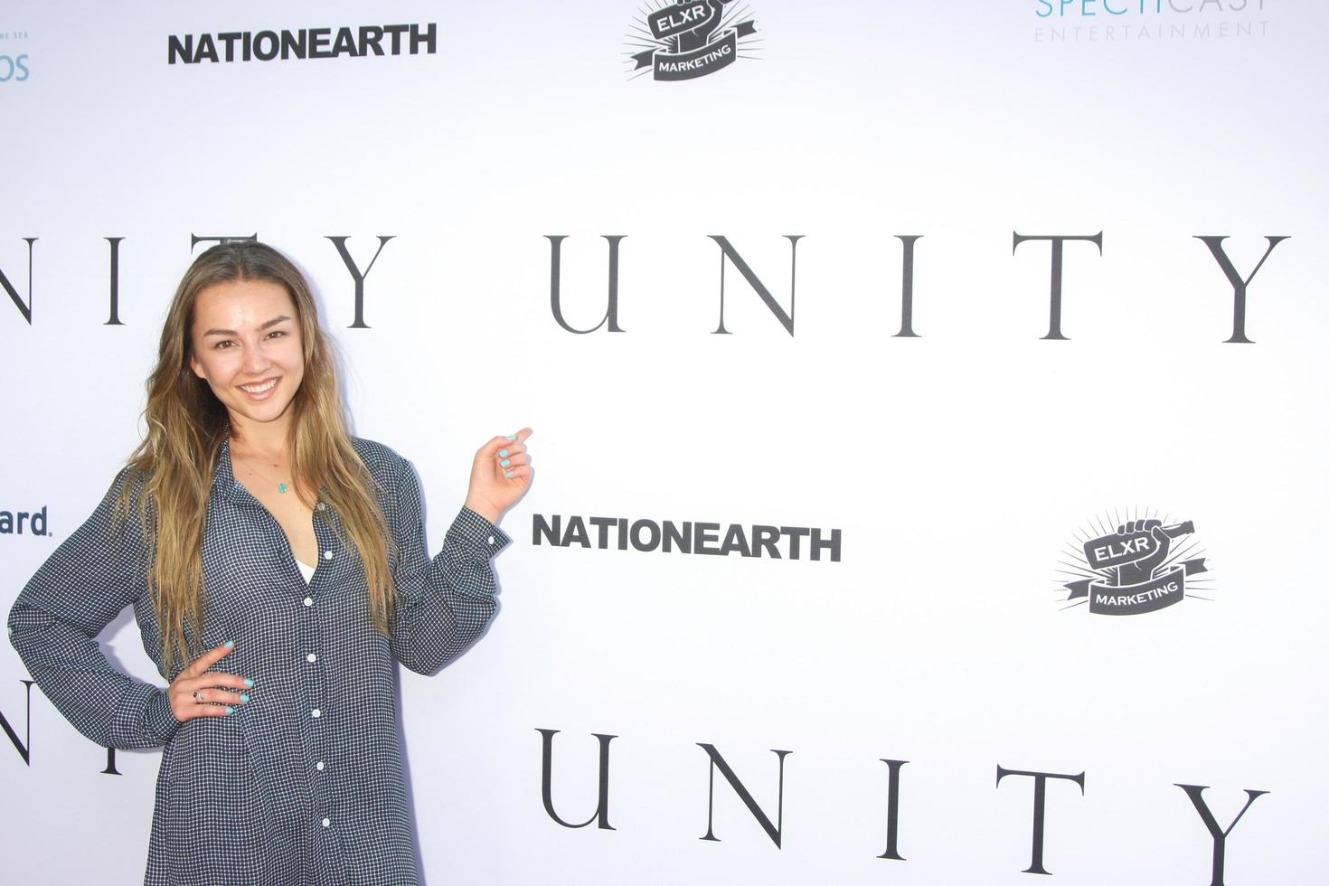 los angeles, 24 de junho - lexi ainsworth na estreia mundial do documentário unity no director s guild of america em 24 de junho de 2015 em los angeles, ca foto