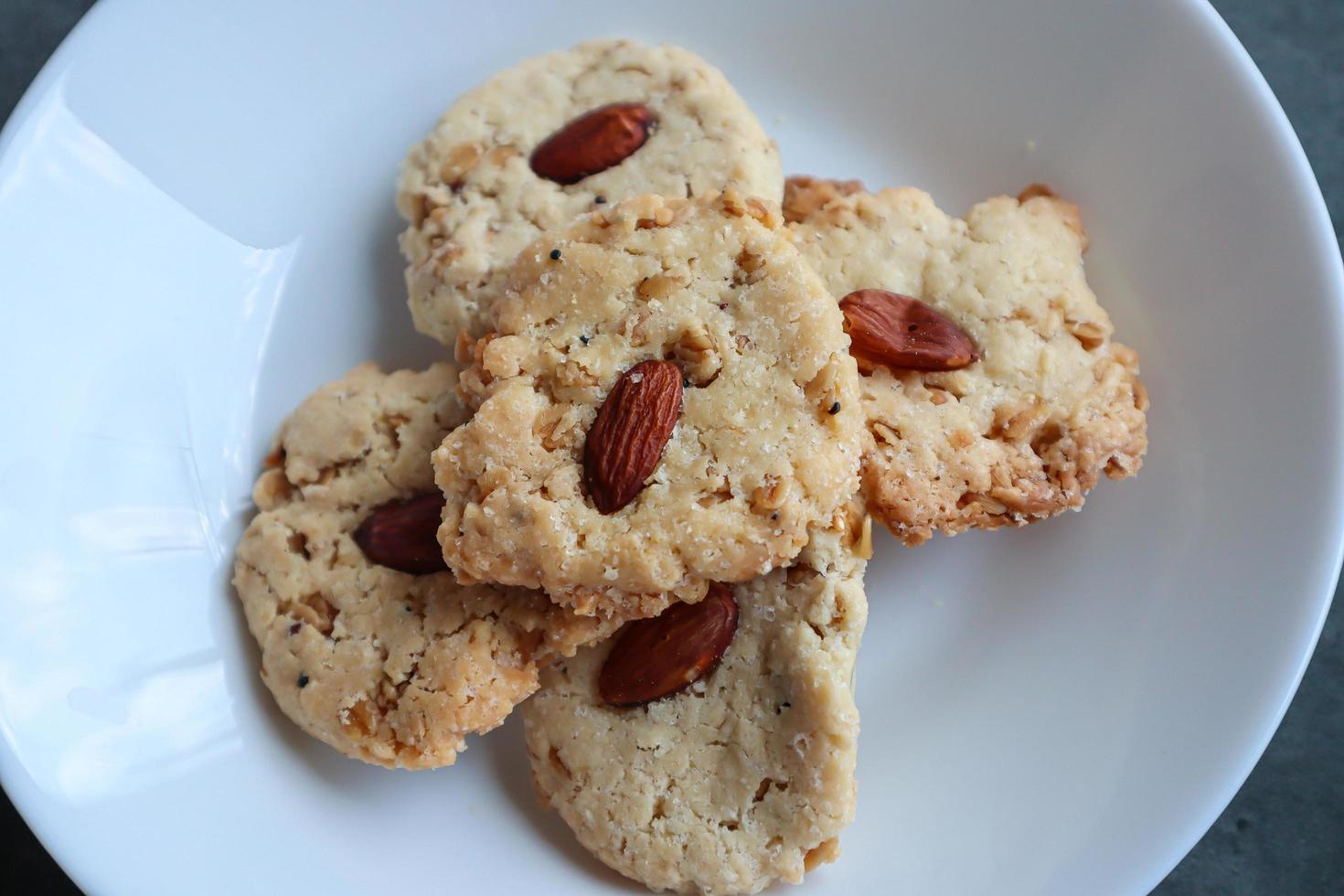 os biscoitos de amêndoa foto