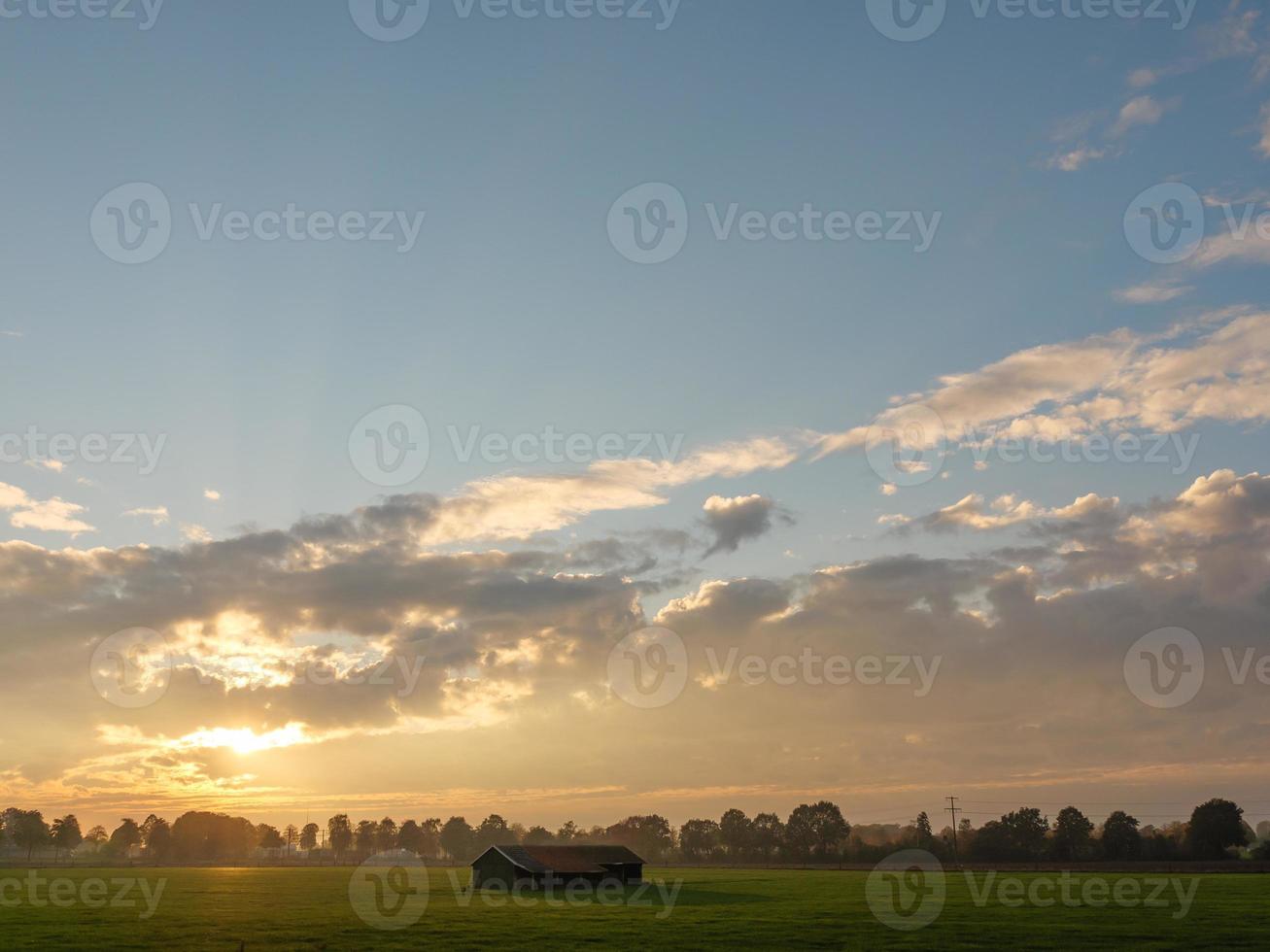 tempo de outono na Westphalia foto