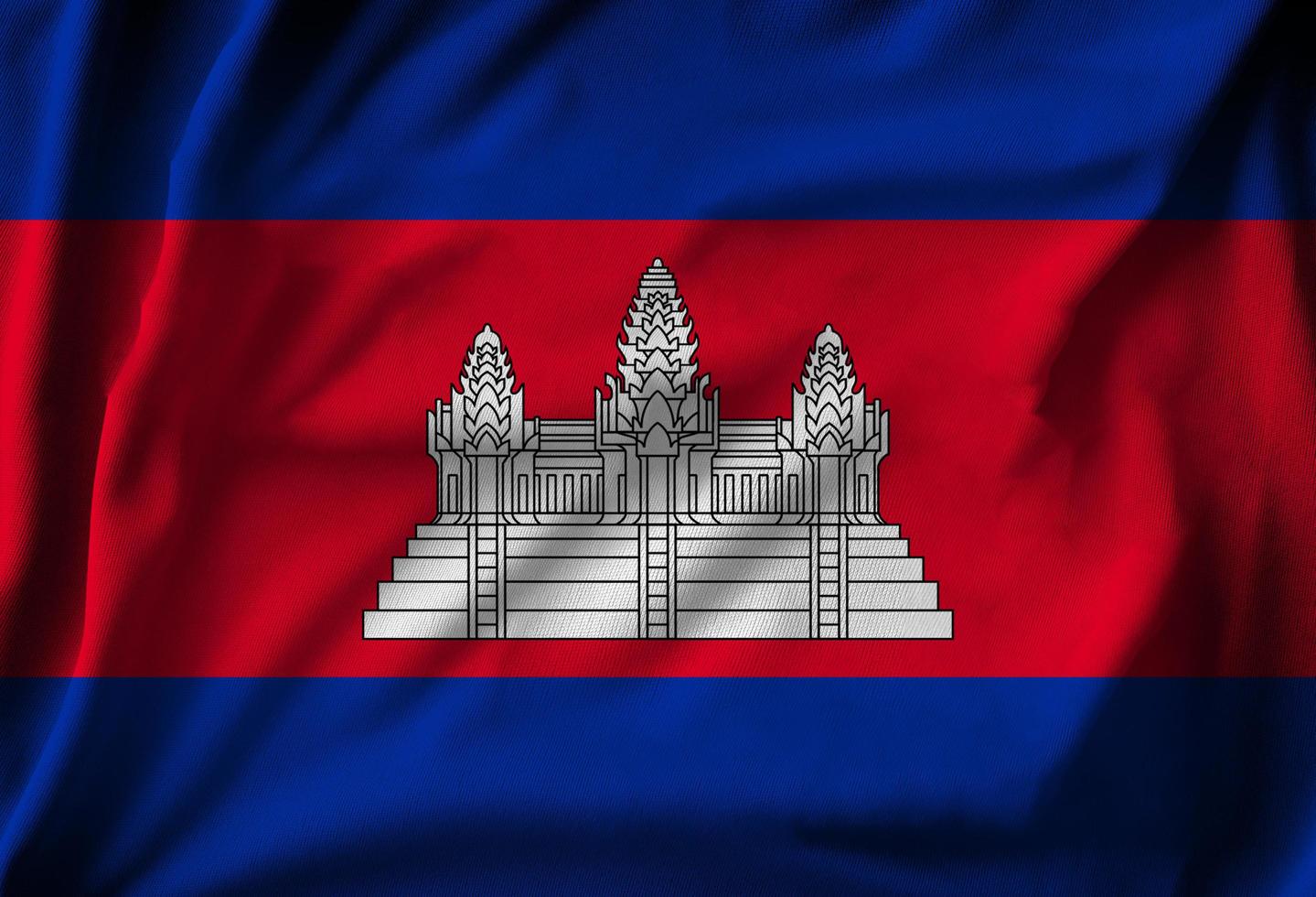 bandeira do camboja foto