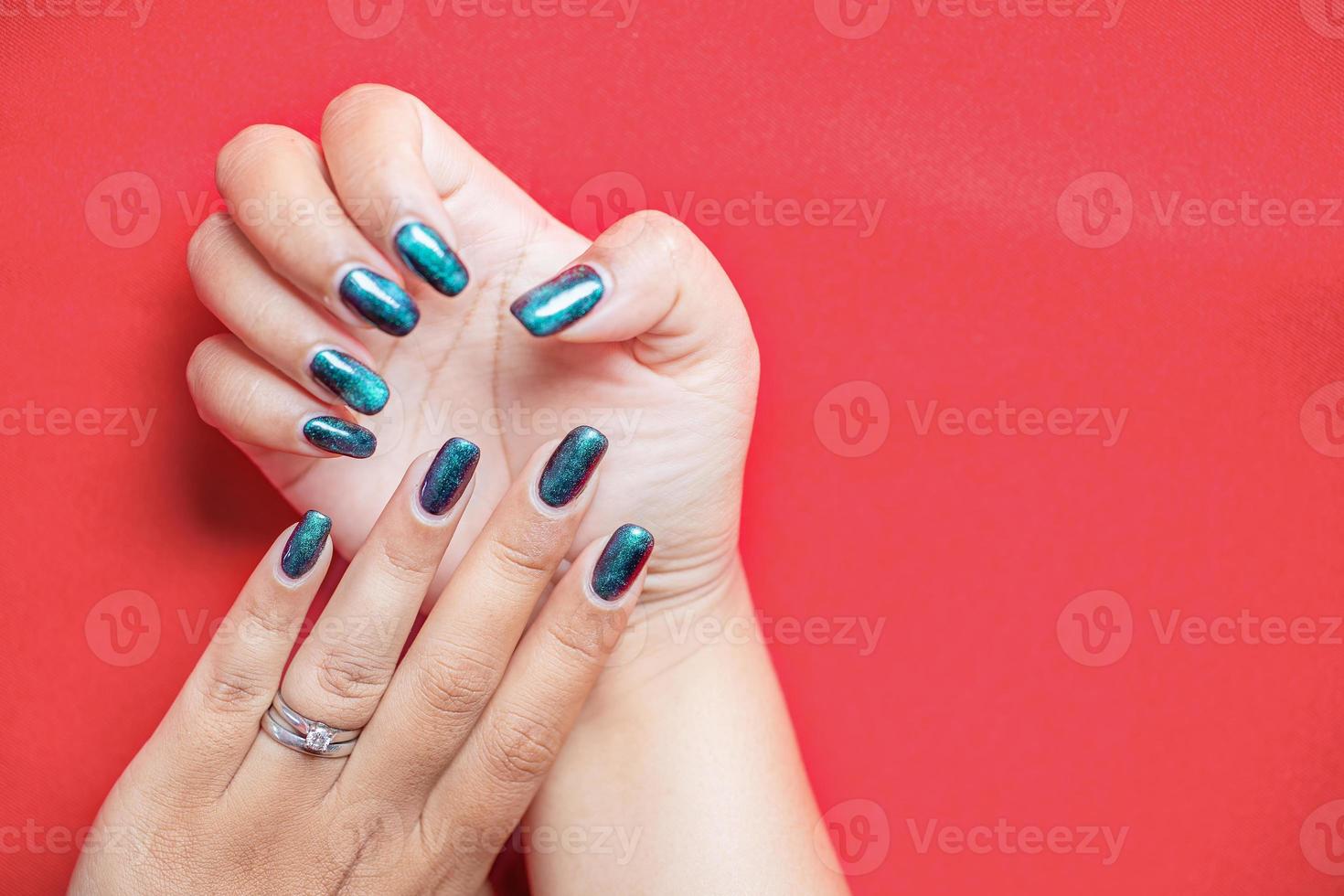 Fundo Manicure Manicure Senhora Unhas Com Os Dedos Mapa