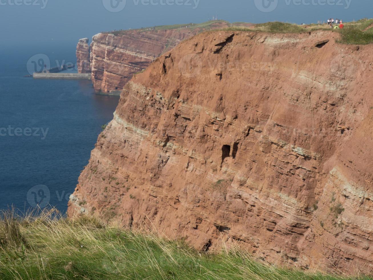 a ilha de helgoland foto