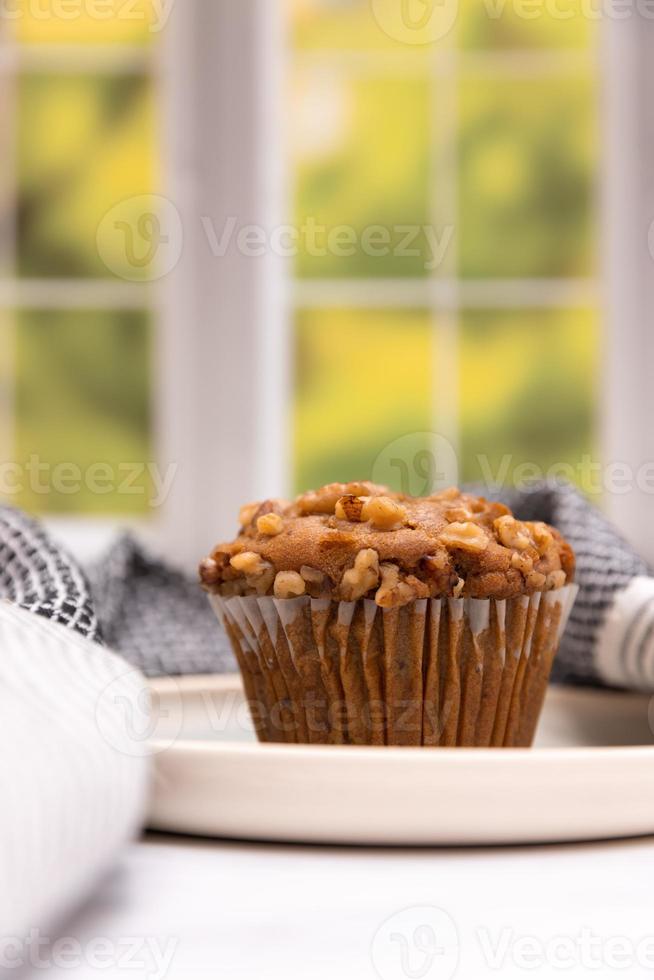 muffin de banana em uma cozinha foto