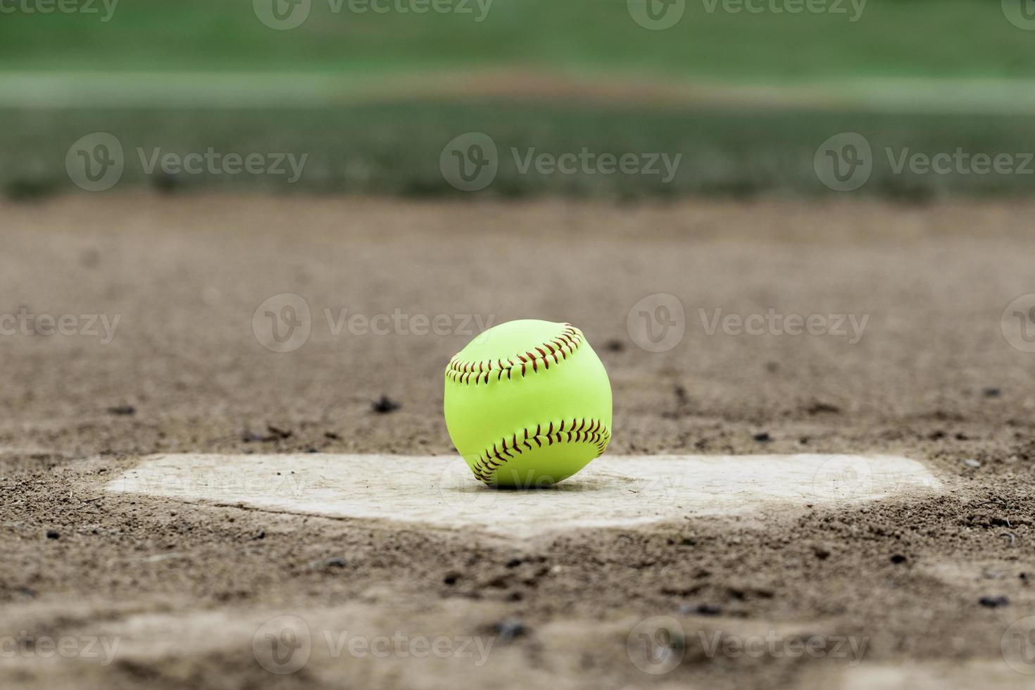 softball home plate foto