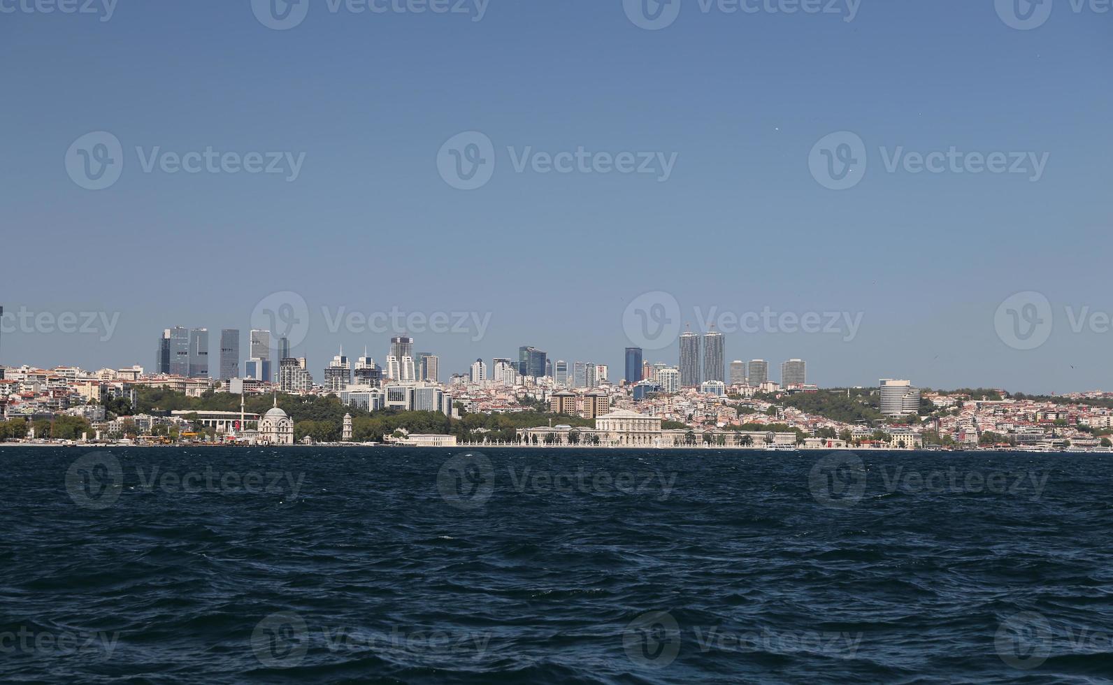 distrito de besiktas na cidade de istambul foto