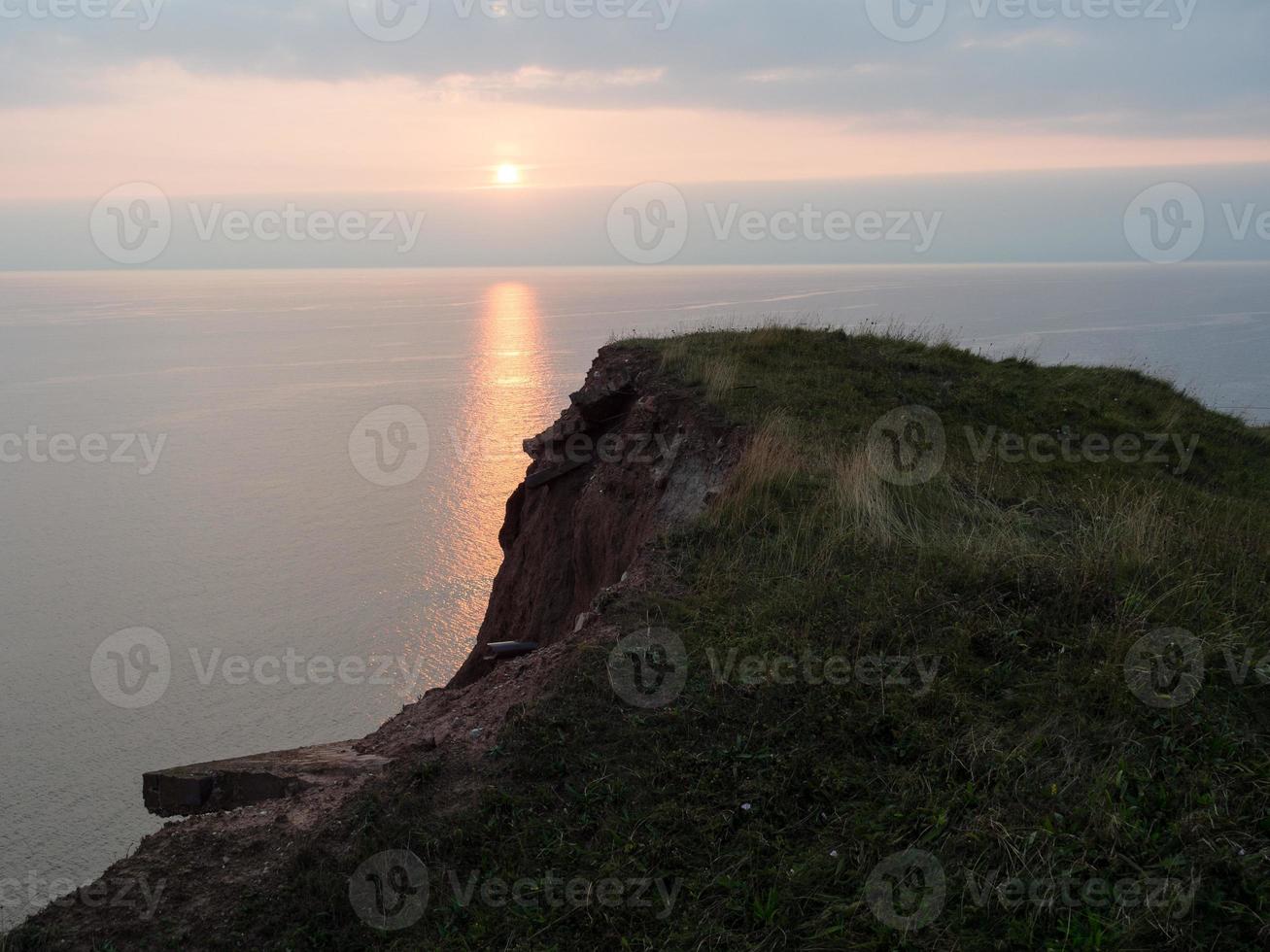 a ilha de helgoland foto