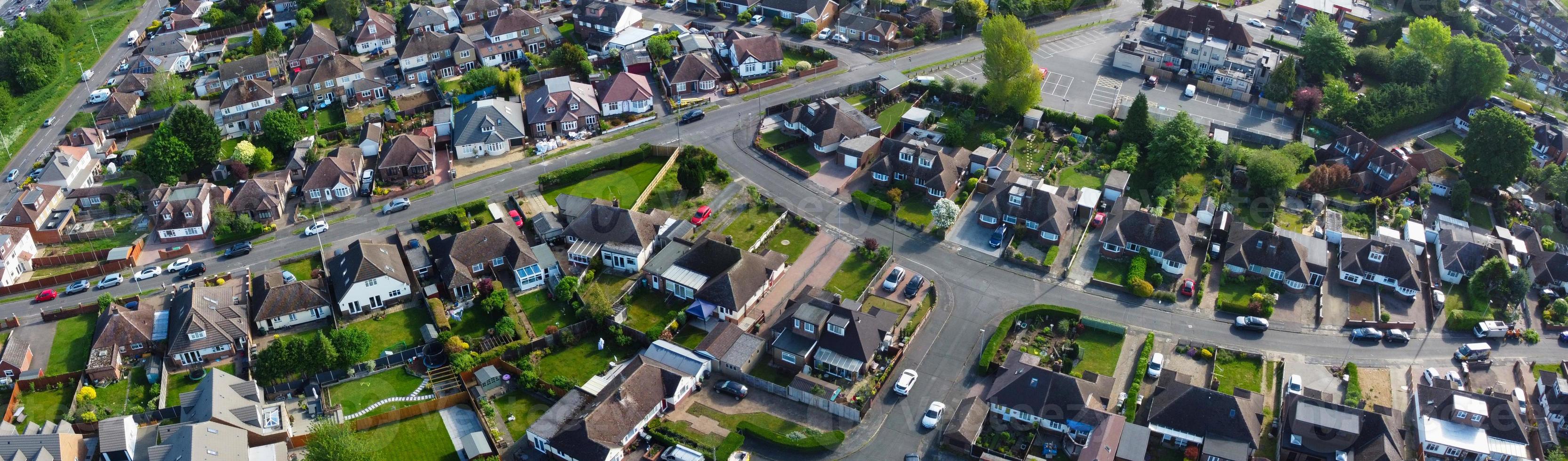 mais belas imagens panorâmicas aéreas e vista de alto ângulo da inglaterra grã-bretanha, foto