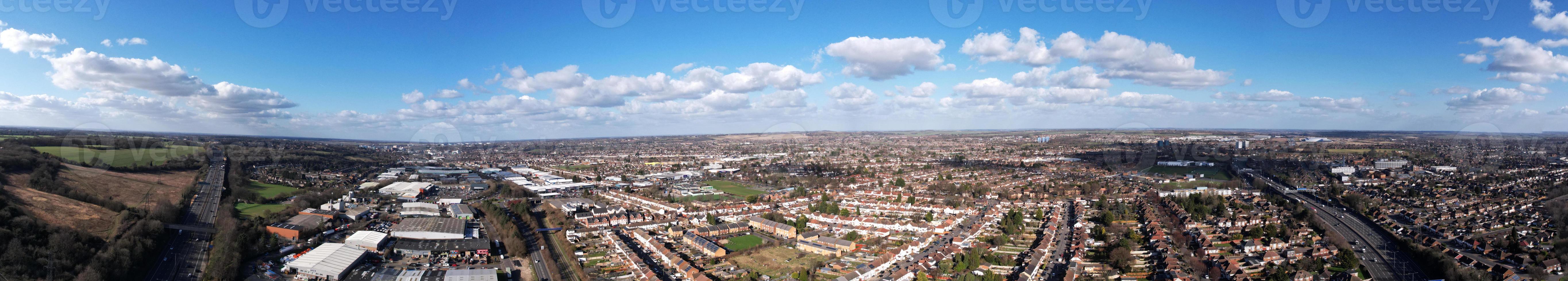 mais belas imagens panorâmicas aéreas e vista de alto ângulo da inglaterra grã-bretanha, foto