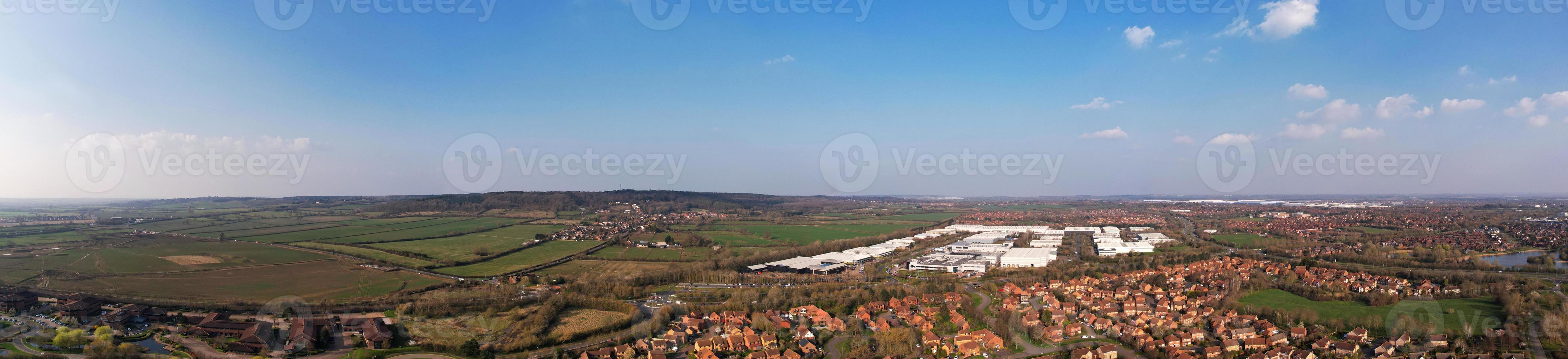 mais bela vista panorâmica e imagens aéreas da inglaterra grã-bretanha foto