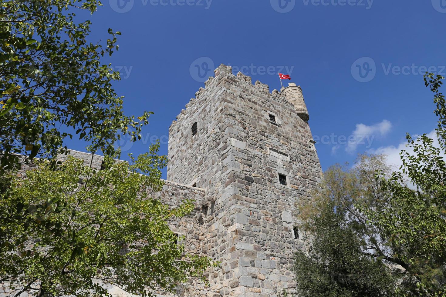 castelo de bodrum na turquia foto