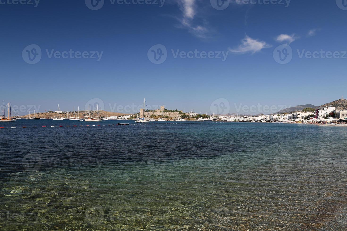 cidade de bodrum na turquia foto