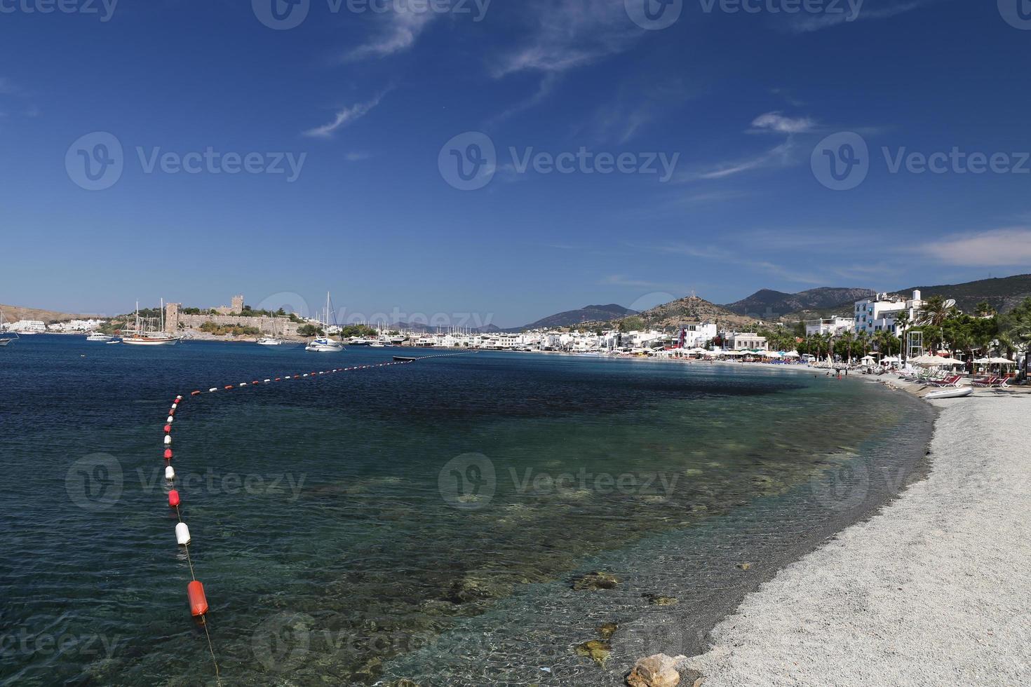 cidade de bodrum na turquia foto