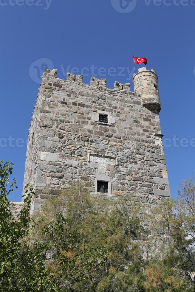 castelo de bodrum na turquia foto