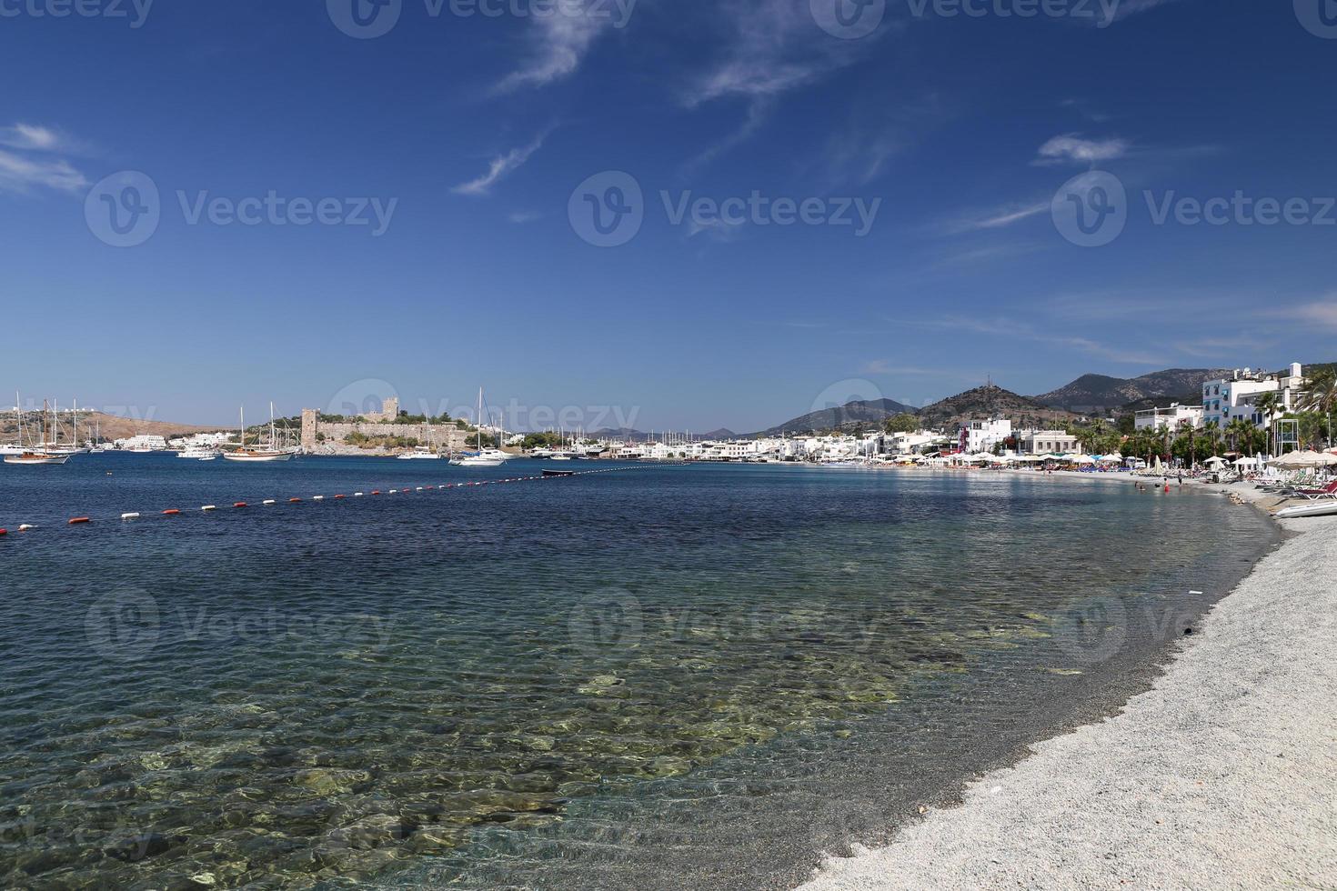 cidade de bodrum na turquia foto